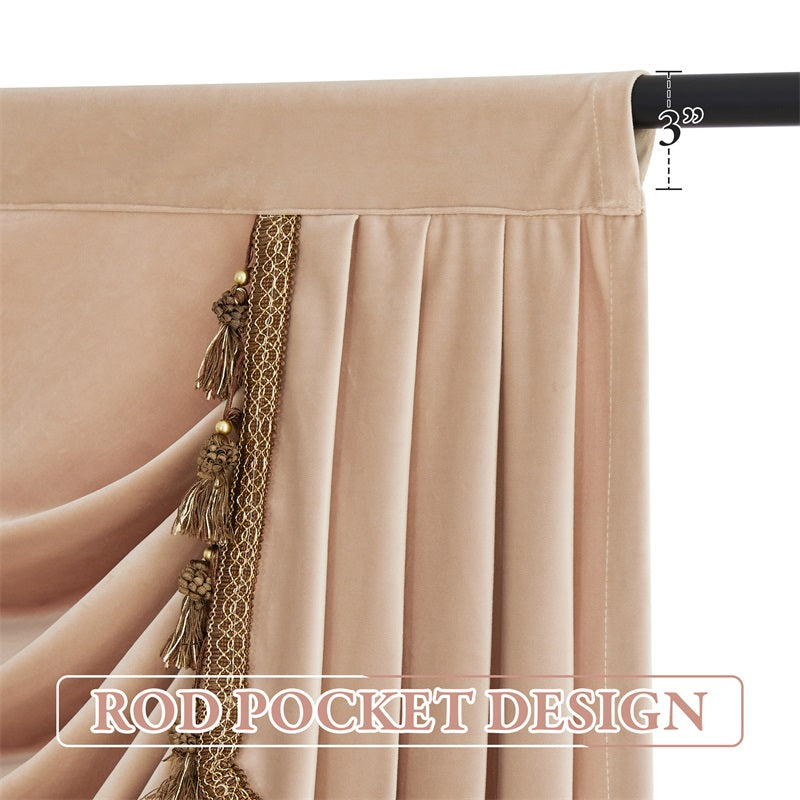 Elegant Velvet Blackout Valance for Privacy and Style