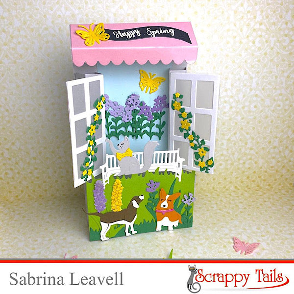 Garden Flower Display Metal Craft Die Set
