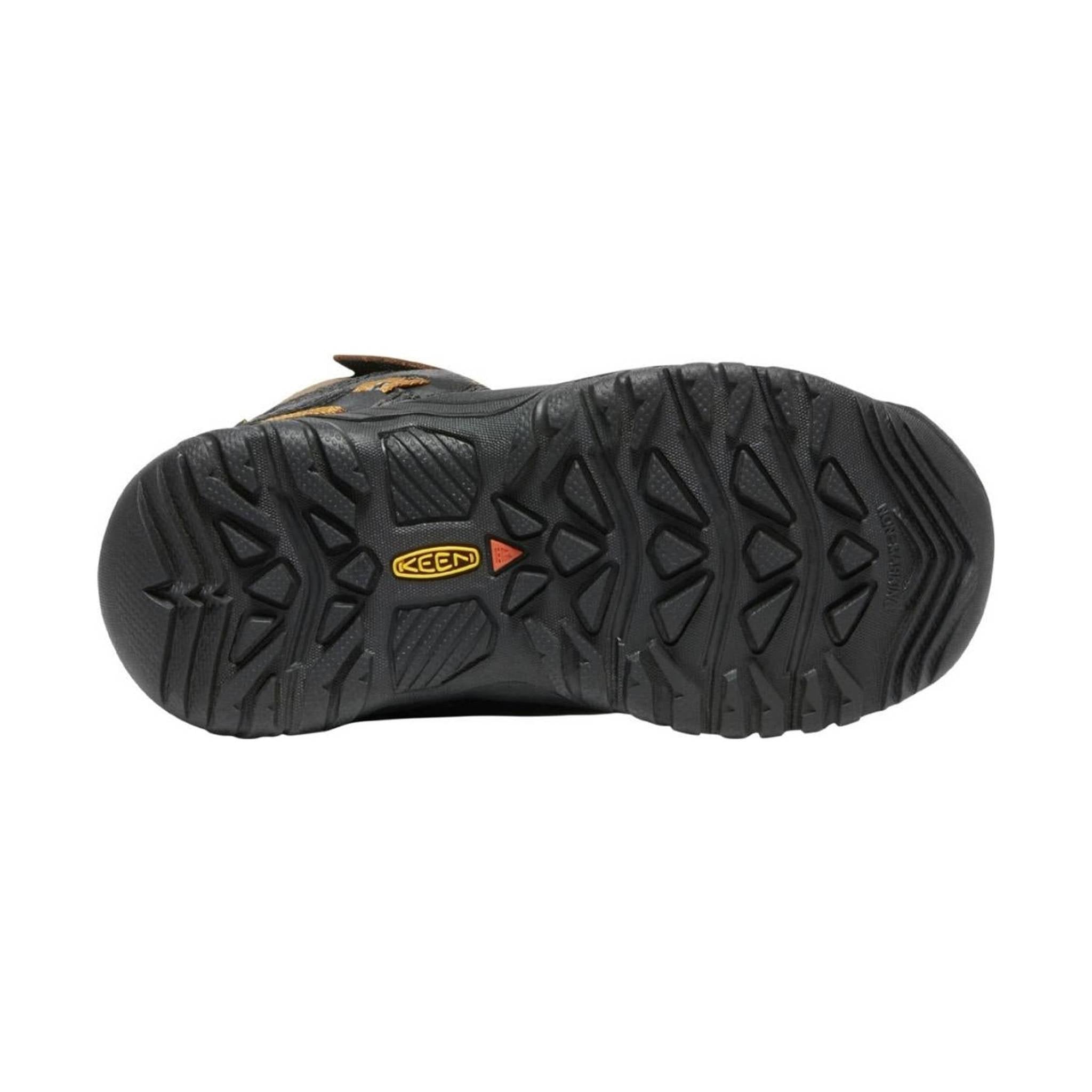 KEEN Targhee Waterproof Hiking Boots for Kids - Dark Earth/Golden Brown