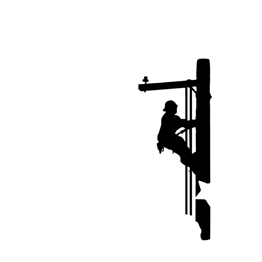 Lineman Boot Vinyl Decal - Eye-catching Design