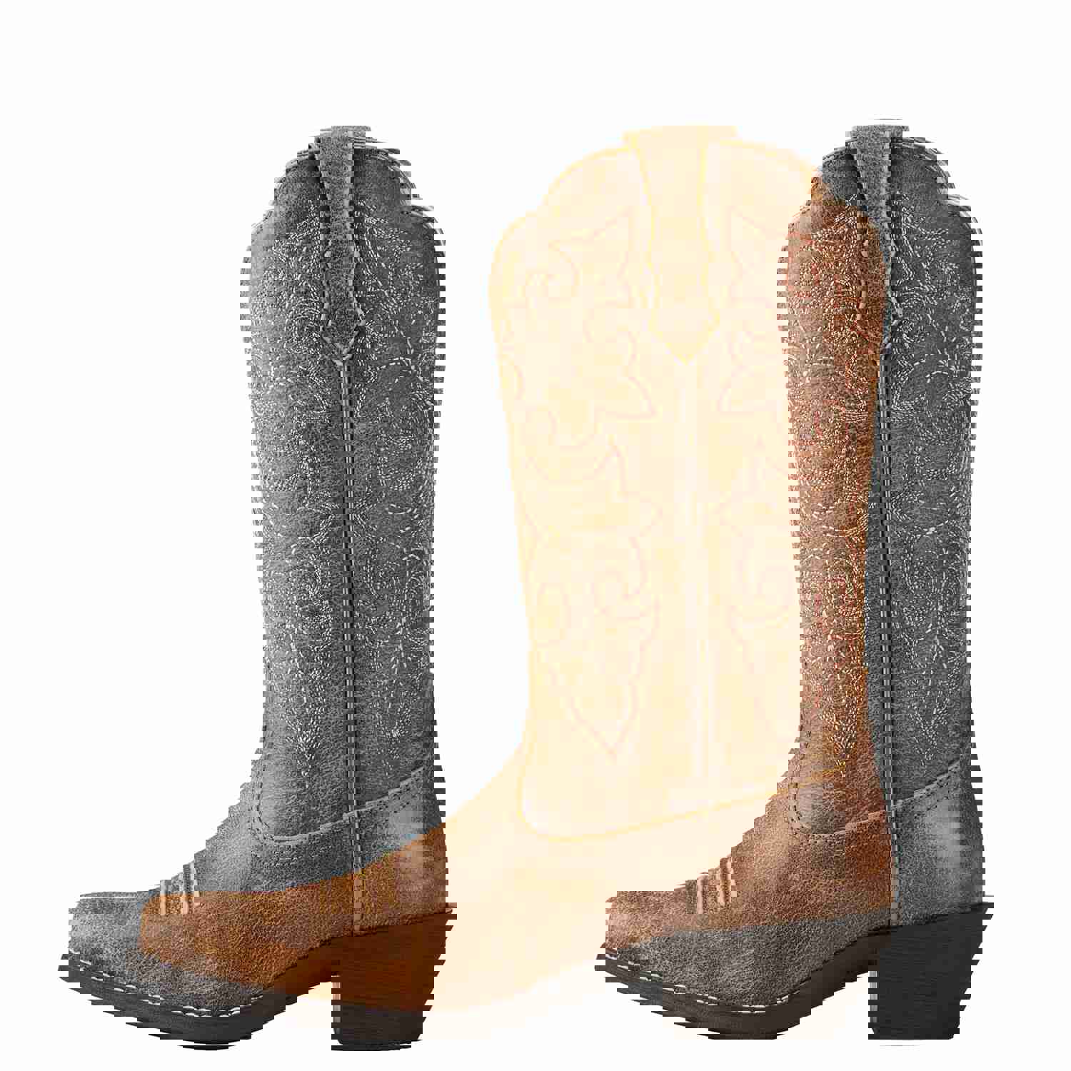 Ariat Women's Round Up Wide Square Toe Western Boots