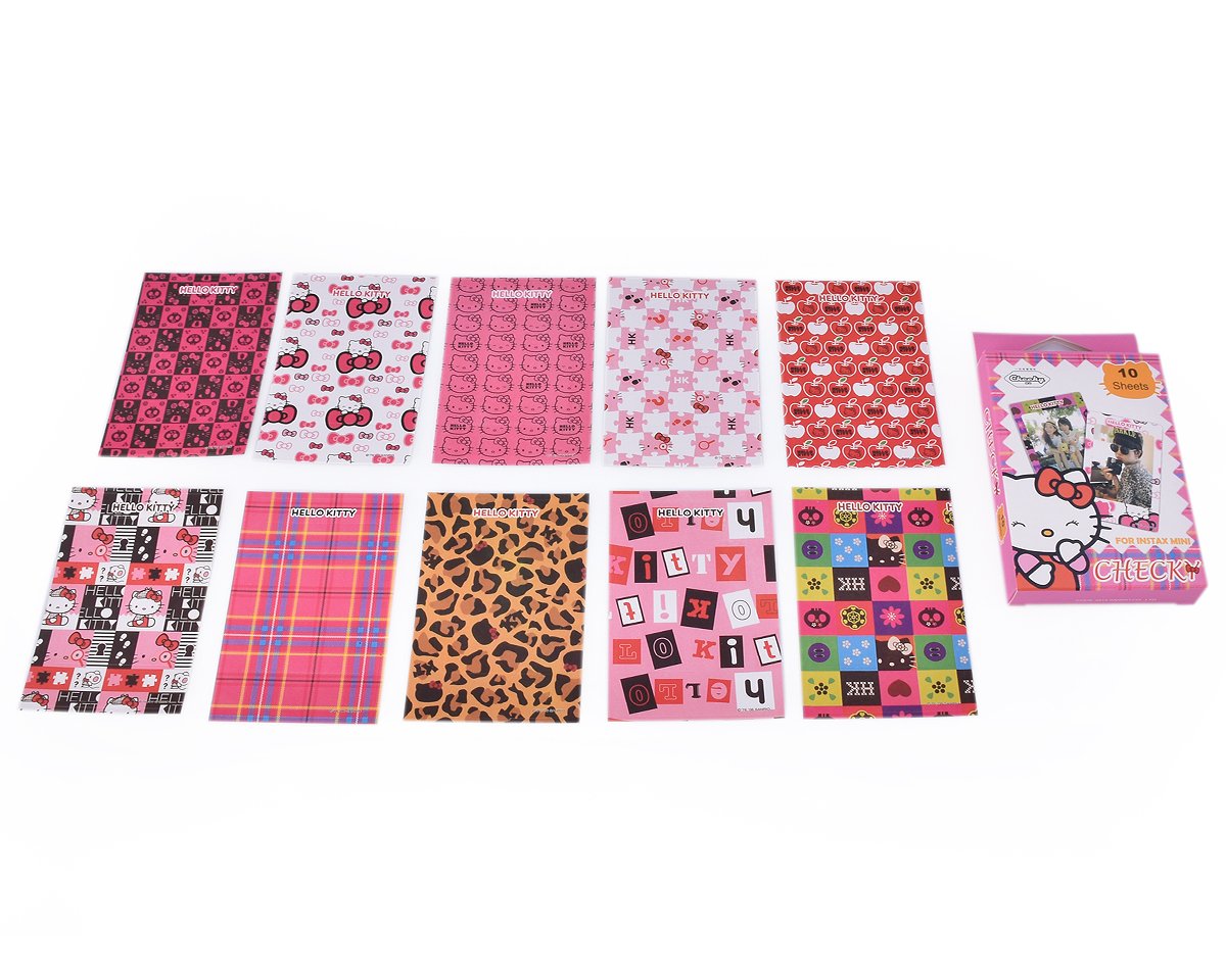 Fujifilm Instax Mini Hello Kitty Photo Frame Stickers
