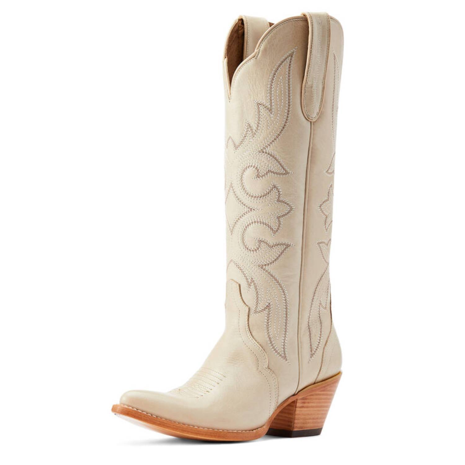 Ariat Women's Belinda Stretch Fit Western Boot - Bone