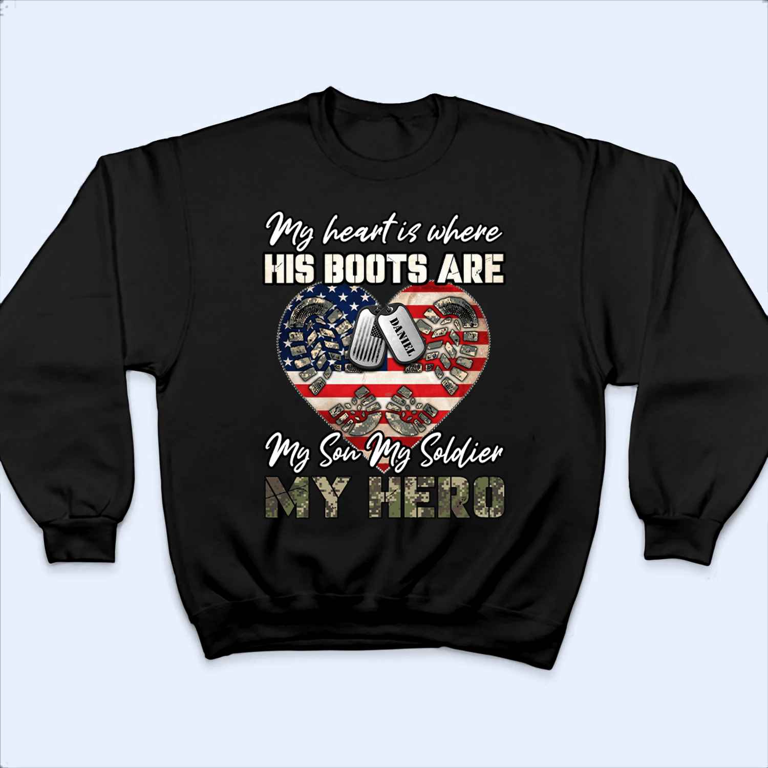 Personalized US Army Dog Tag T-Shirt - A Tribute to Heroes