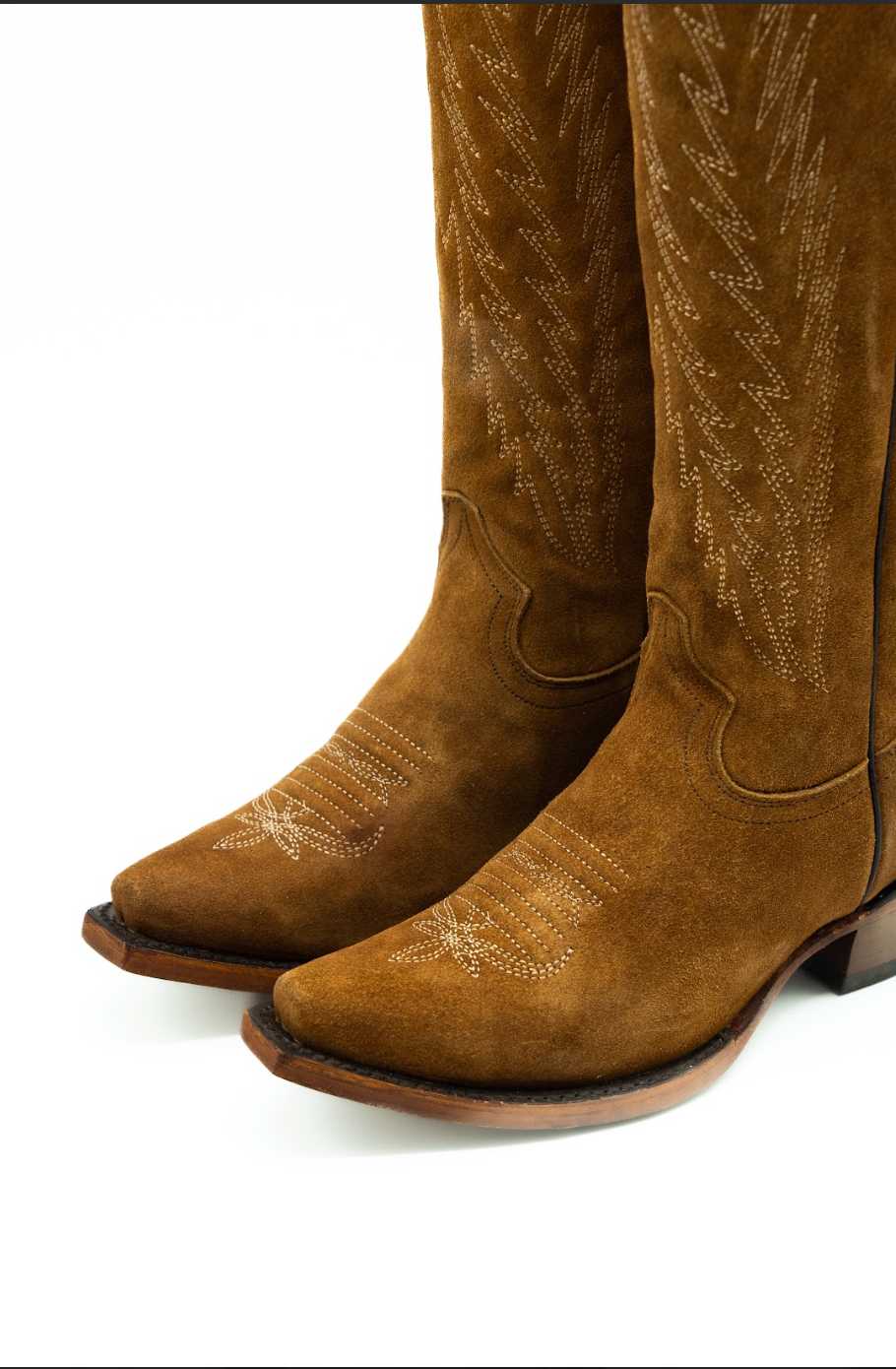 Georgina Gamuza Women's Genuine Leather Cowgirl Boots