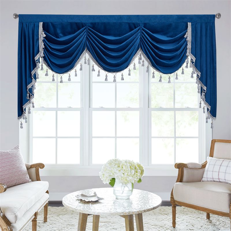 Elegant Velvet Blackout Valance for Privacy and Style