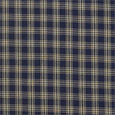 Sturbridge Navy Plaid Swag Curtains Set