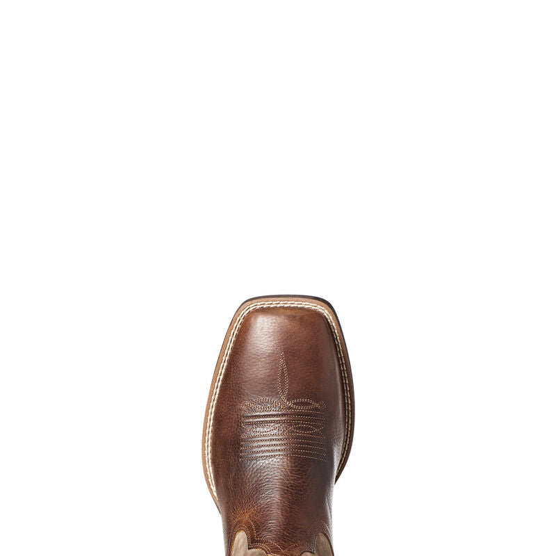 Ariat Men's Qualifier Champ Western Boot - Premium Leather, Shock Absorption