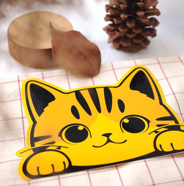 Vitality Creative Cat Series Car Stickers - Waterproof, Durable, and Eye-Catching