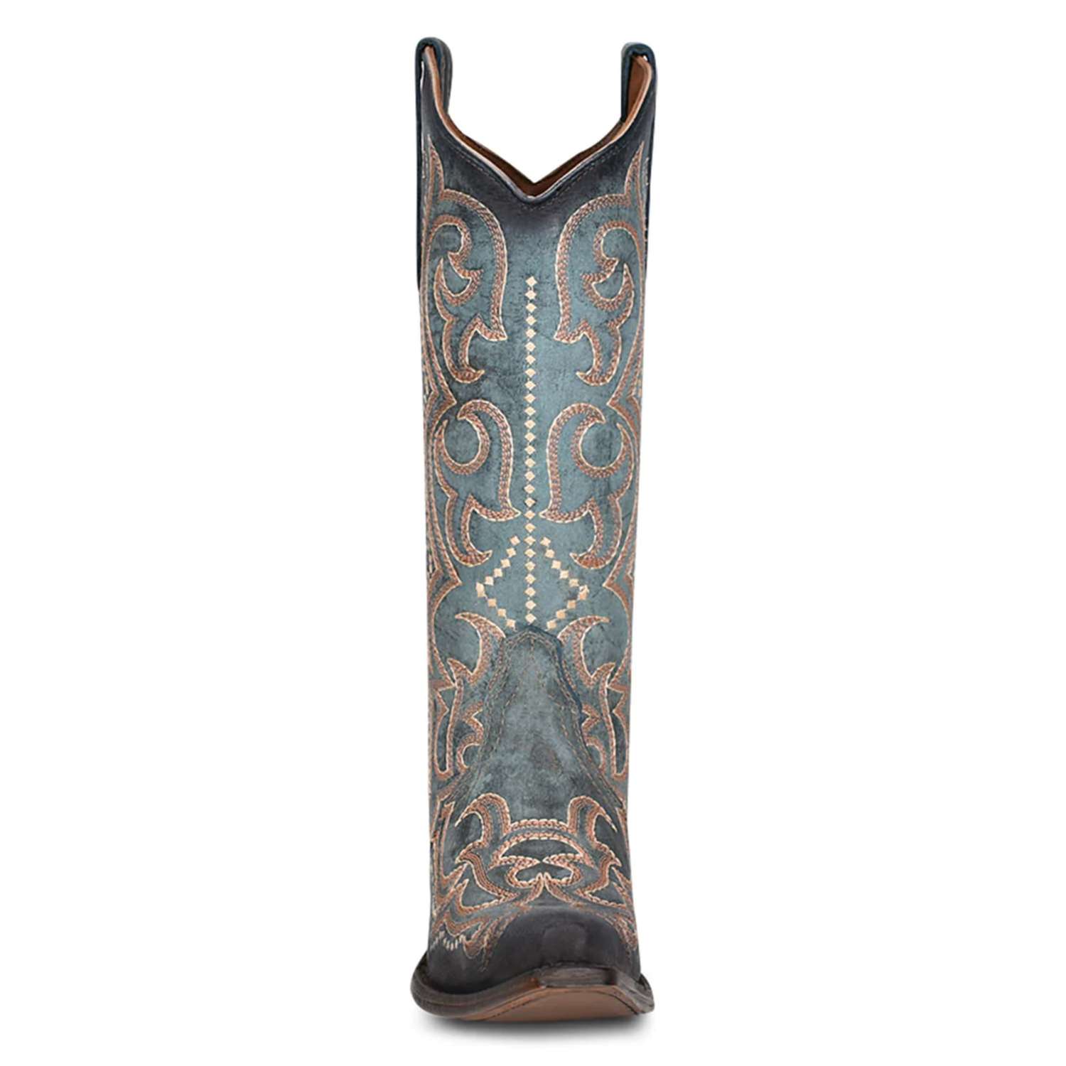 Circle G by Corral Women's Blue Jean Embroidery Western Boots - L5869