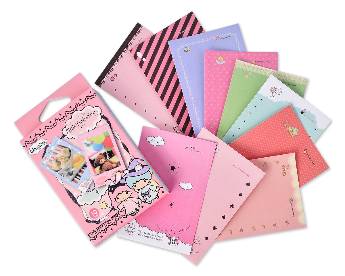 Fujifilm Instax Mini Film Decorative Sticker Borders - Little Twin Stars
