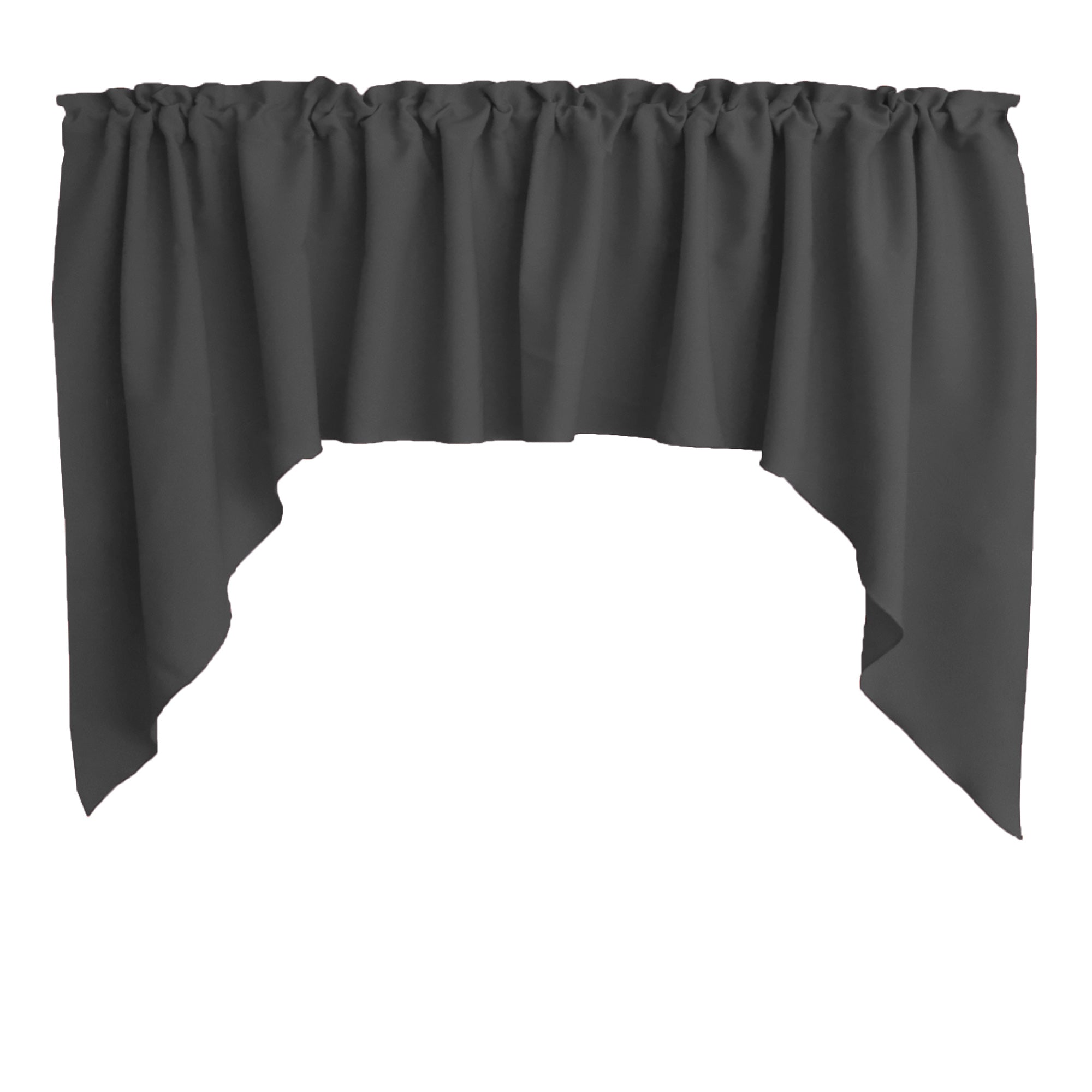 Polyester Poplin Swag Valance Set, 72" Wide x 36" Tall