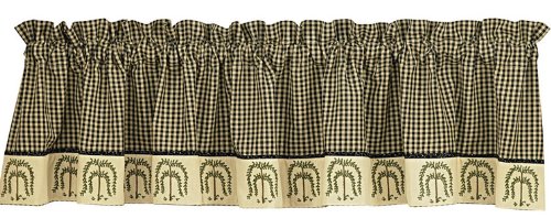 Elegant Country-Style Cotton Valances for Rustic Charm