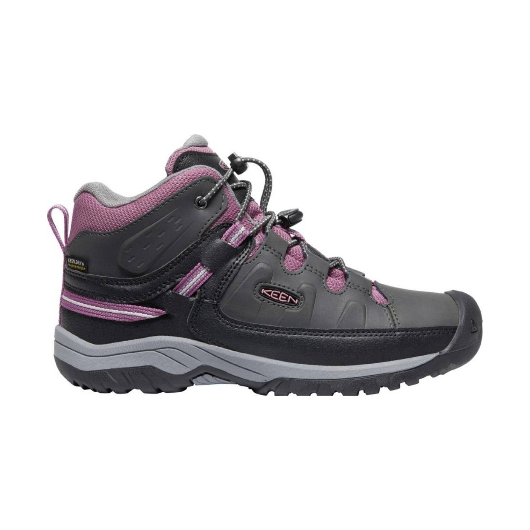 KEEN Big Kids Targhee Waterproof Hiking Boots