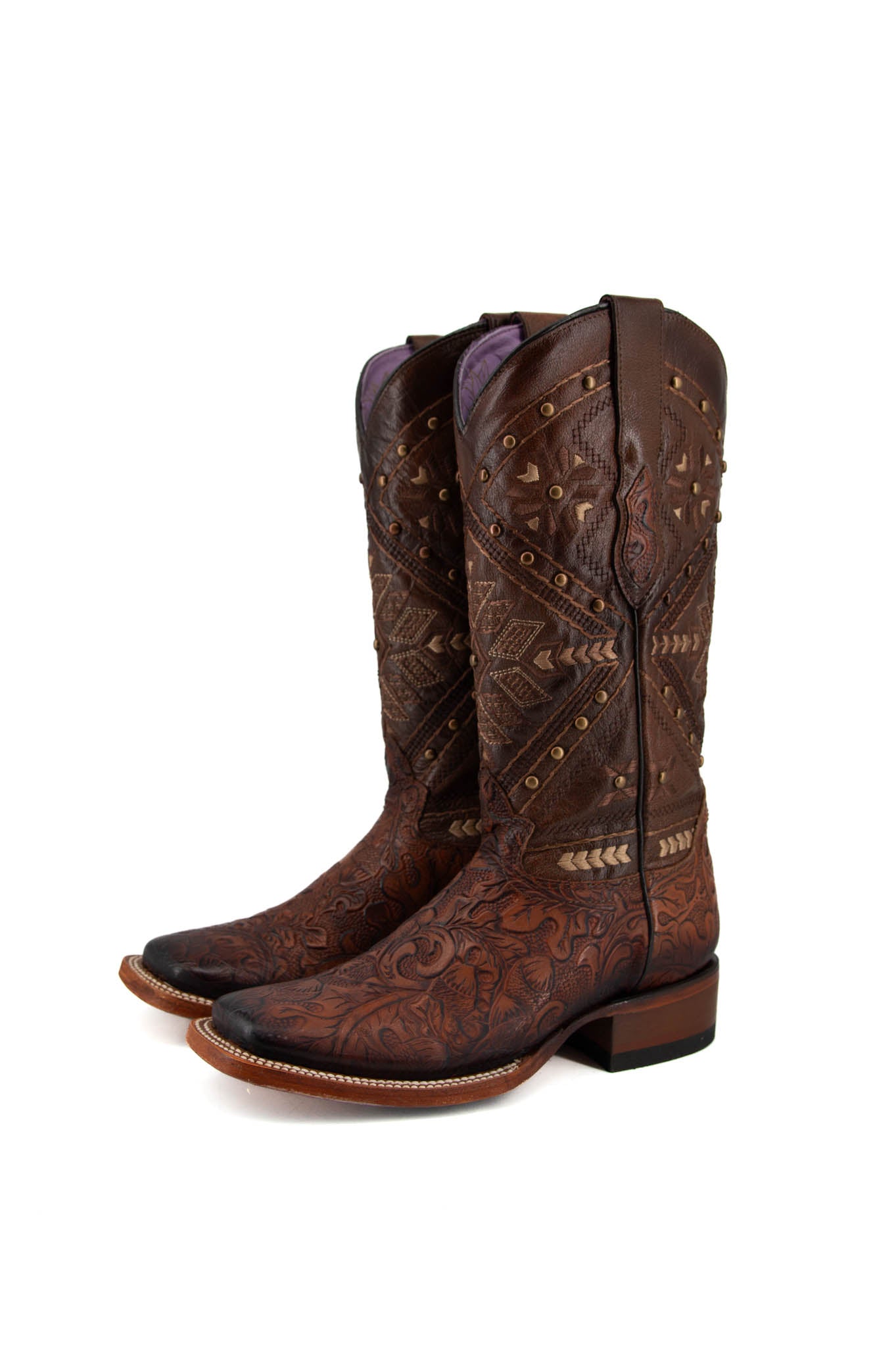 Cherokee Cincelado Square Toe Cowgirl Boot