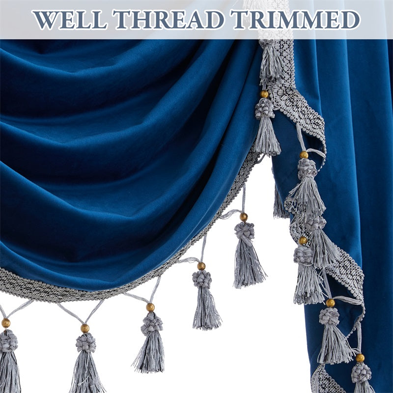 Elegant Velvet Blackout Valance for Privacy and Style