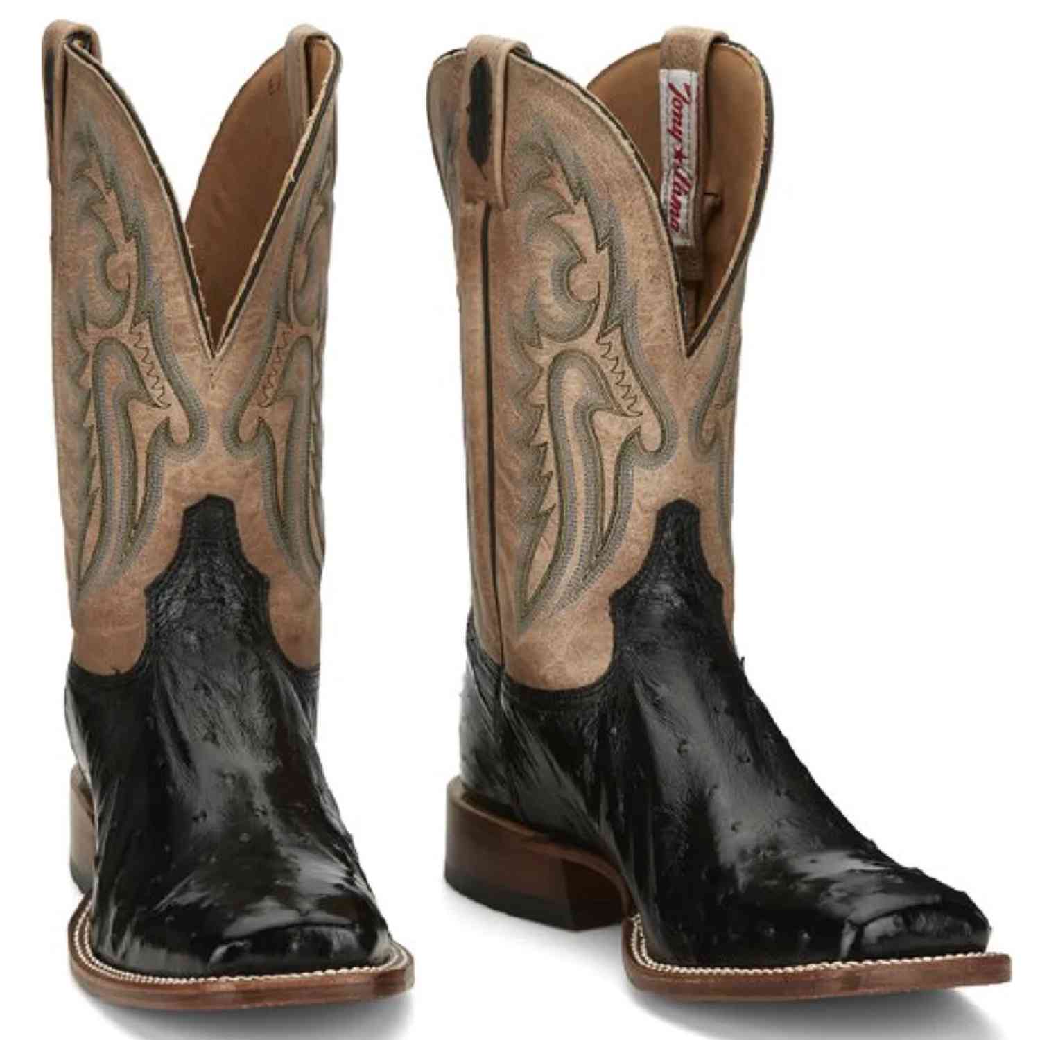 Tony Lama Men's Castillo Full Quill Ostrich Western Boots - EP6094