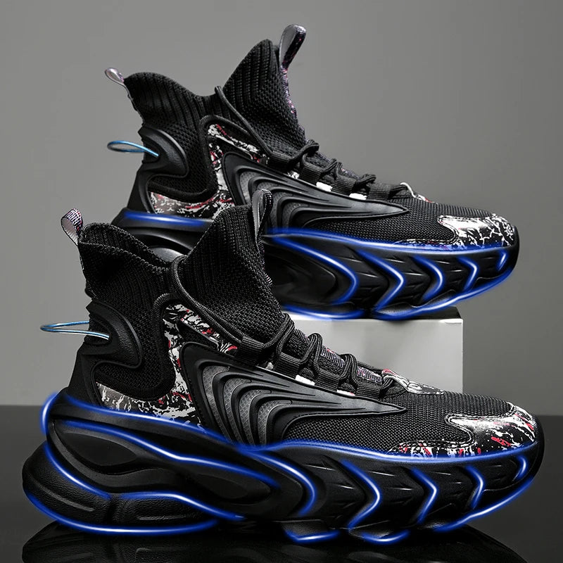 2023 Trendy Unisex High-Top Sneakers