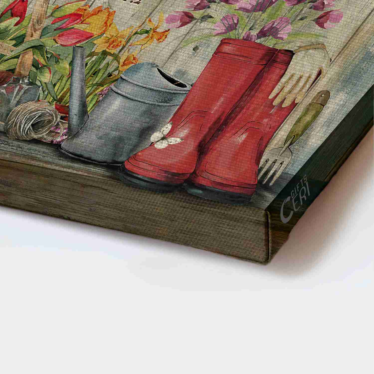 Elegant Christian Landscape Canvas - Joyful & Vibrant Wall Art