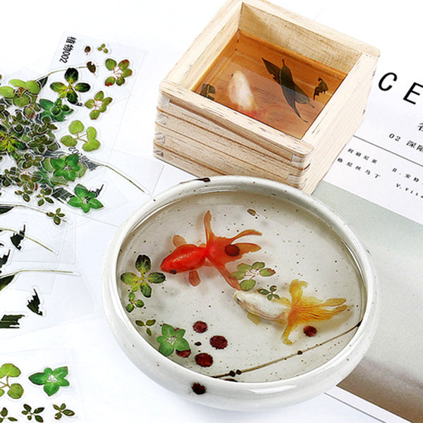 3D Koi Fish Resin Stickers | Create Stunning 3D Art Effects