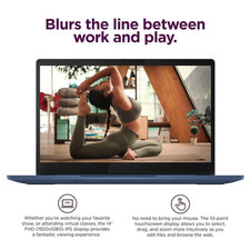 Lenovo IdeaPad Slim 3 Chromebook Laptop - 14" FHD Touchscreen