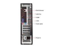 Dell Desktop PC with Dual 22" Monitors, Core i3, 16GB RAM, 2TB HDD