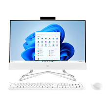 HP 22" All-In-One Desktop Computer with Pentium Silver, 3.2GHz, 8GB RAM, 128GB SSD, Windows 11
