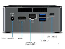 Intel NUC7i3BNH Mini PC with i3-7100U, 8GB RAM, 120GB SSD