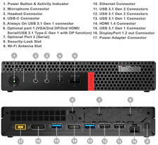 Lenovo ThinkCentre M920q Tiny Desktop PC