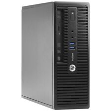 HP Windows 10 Desktop Computer with 8GB RAM, 256GB SSD, and 20in LCD