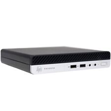 HP Desktop Computer i5 Mini PC with 8GB RAM, 500GB HDD, Windows 10 Pro, Wi-Fi