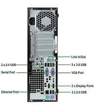 HP Desktop Computer with Windows 11, Intel i5, 1TB HDD, 16GB RAM