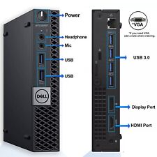 Dell Micro Desktop PC - Powerful i5, Up to 32GB RAM, M.2 SSD