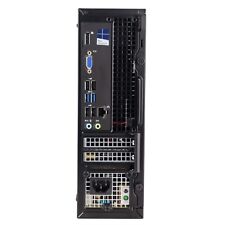 Dell Desktop Computer - i3, 16GB RAM, 256GB SSD, Dual 20in LCD, WiFi
