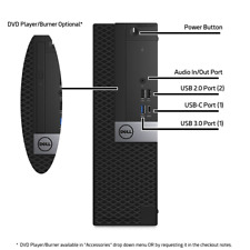 Dell High-Performance Desktop PC with i5, 32GB RAM, 3TB SSD