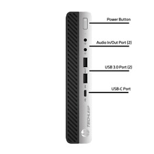 HP Mini Desktop Computer PC i7, 64GB RAM, 2TB SSD, Windows 11/10, WiFi