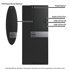Dell High-Performance Desktop PC with i7, 64GB RAM, 4TB SSD