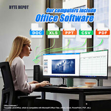 HP Desktop Computer PC i7, 64GB RAM, 8TB SSD, Windows 11/10, WiFi BT
