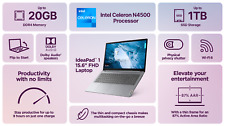 2024 Lenovo IdeaPad Laptop Notebook 15.6" Intel Core i7, Up to 20GB RAM, 1TB SSD
