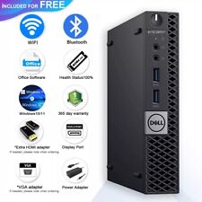 Dell Micro Desktop PC - Powerful i5, Up to 32GB RAM, M.2 SSD