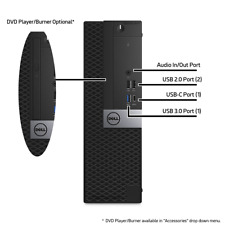 Dell High-Performance Desktop PC with i7, 64GB RAM, 4TB SSD