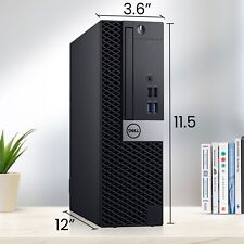 Dell Desktop Computer - Intel i5 6500, 32GB RAM, 512GB SSD + 2TB HDD, WiFi, Win10