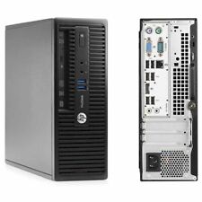 HP Windows 10 Desktop Computer with 8GB RAM, 256GB SSD, and 20in LCD