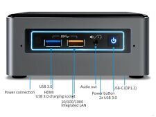 Intel NUC7i3BNH Mini PC with i3-7100U, 8GB RAM, 120GB SSD