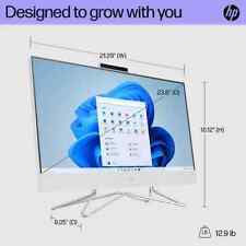 HP 24" Touchscreen AIO PC with i3-1115G4, Up to 32GB RAM & 2TB SSD