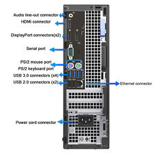 Dell High-Performance Desktop PC with i7, 8TB SSD, WiFi