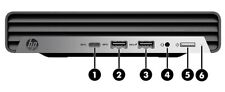 HP EliteDesk 600 G6 MINI Desktop PC - Intel 10th Gen, 3.4GHz, 16GB RAM, 512GB SSD, WiFi, Windows 11