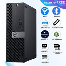 Dell Desktop Computer - High-Performance PC with i5 6th Gen, 64GB RAM, 2TB SSD