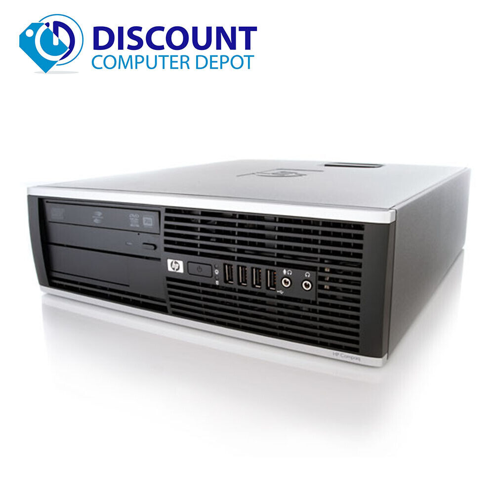 HP Elite/Pro Desktop Computer with Dual 19" LCDs