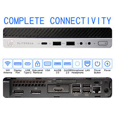 HP Micro Desktop Computer PC i7, 32GB RAM, m.2 SSD, Windows 10/11